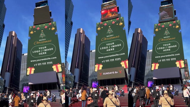 Sample 3017 - CHRISTMAS NEW YORK TIME SQUARE